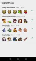 Ster emotes sticker pack الملصق