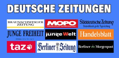Deutsche Zeitungen 포스터