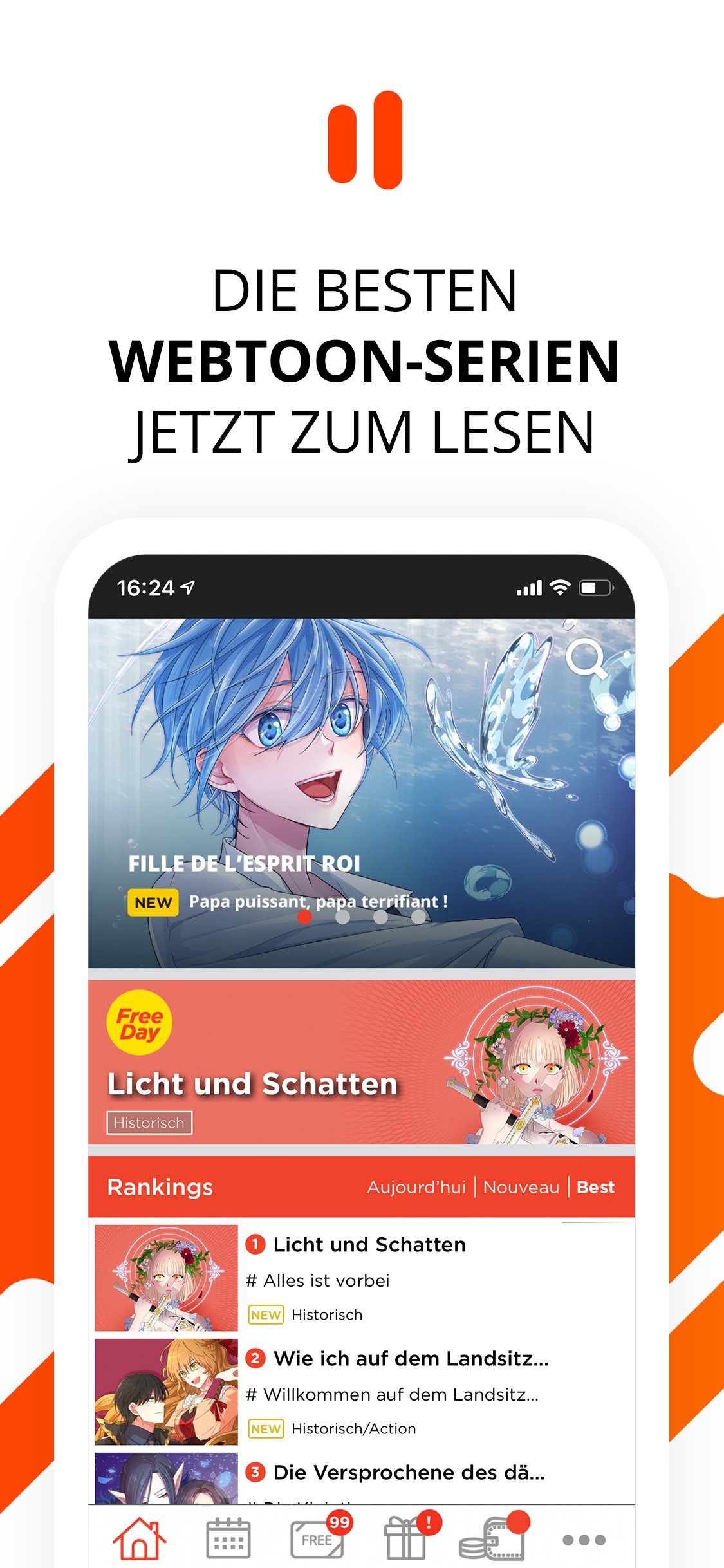 Delitoon De Mangas Und Webtoons For Android Apk Download