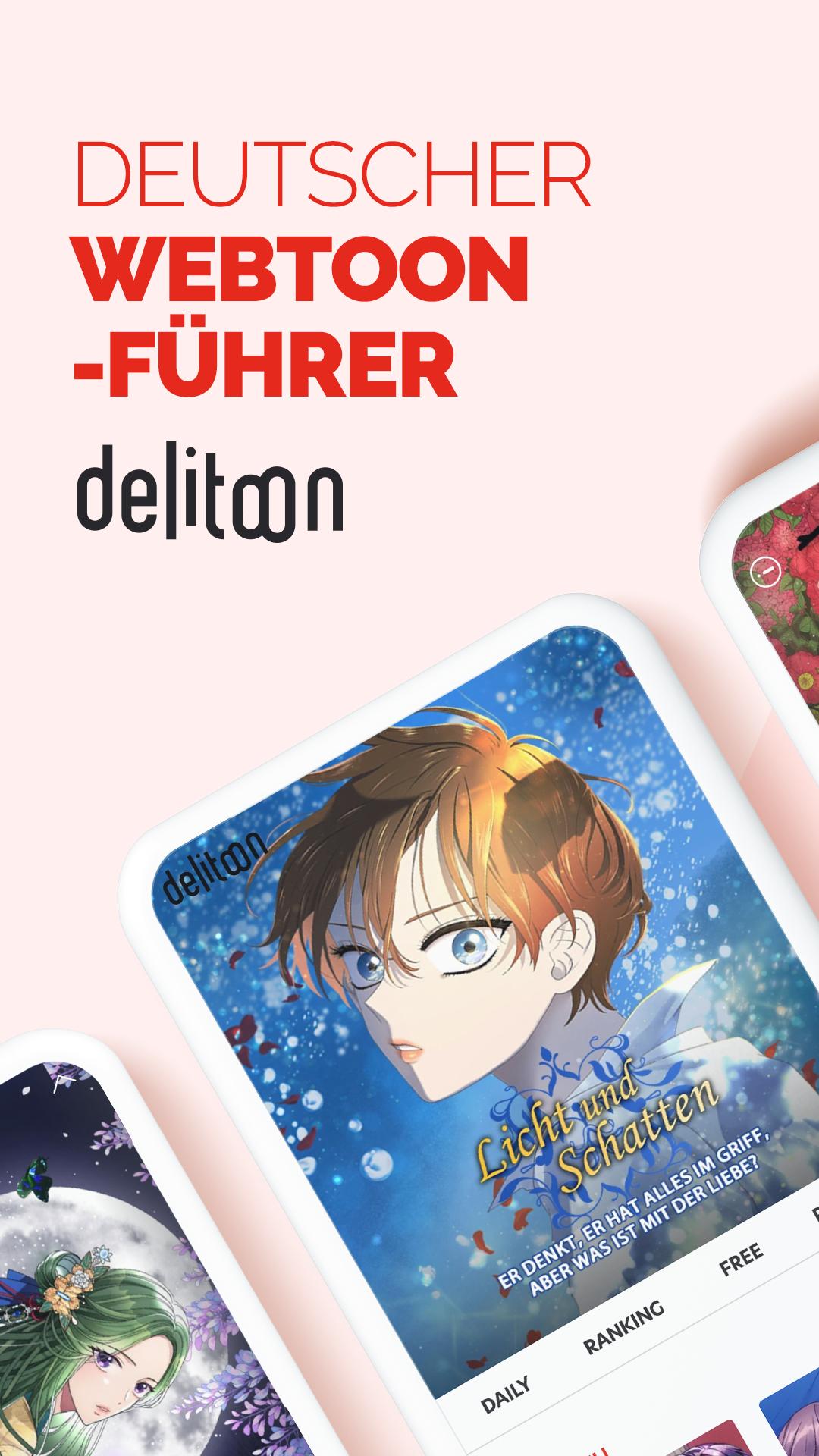 DELITOON DE - Manga & Comics APK pour Android Télécharger