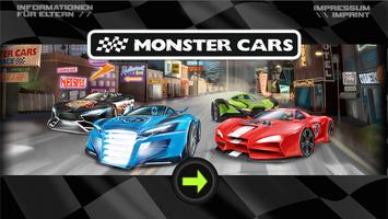 Monster Cars Racing byDepesche Affiche