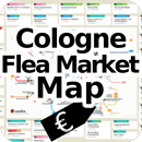 flea market map Cologne APK