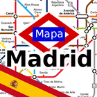 Mapa del Metro de Madrid আইকন