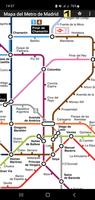 Mapa del Metro de Madrid পোস্টার