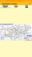 London Linenetwork Subway Map Affiche