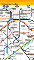 London Linenetwork Subway Map Ekran Görüntüsü 1