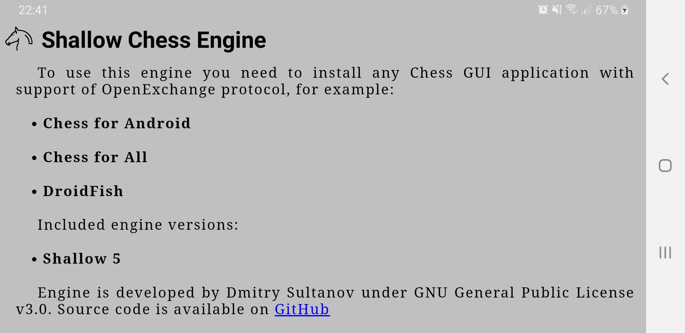 Shallow Chess Engine APK for Android Download