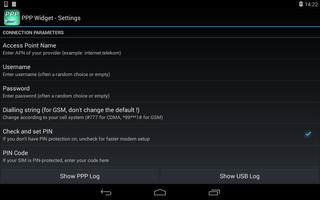 PPP Widget capture d'écran 2