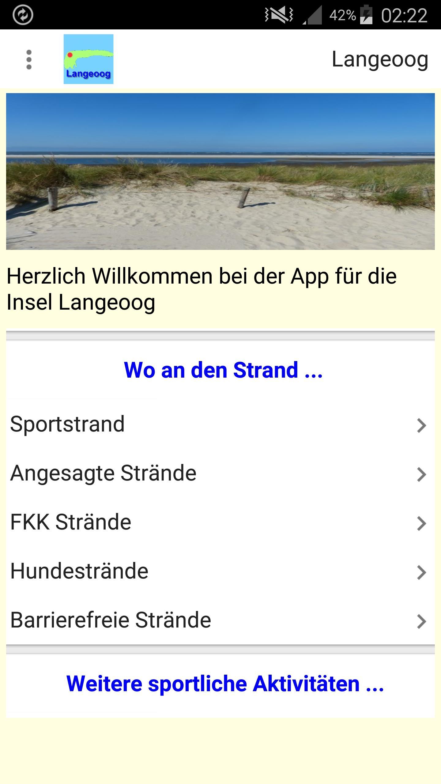 Langeoog für Android - APK herunterladen