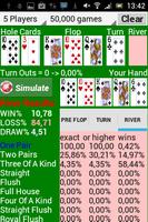 Poker Star Odds Calculator capture d'écran 3