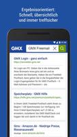 GMX Suche capture d'écran 2