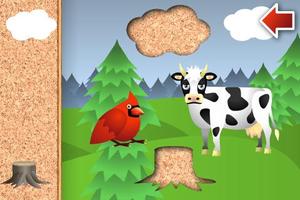 Animal Puzzle For Toddlers LT الملصق