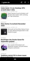 unofficial golem.de Reader پوسٹر