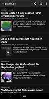 unofficial golem.de Reader screenshot 2