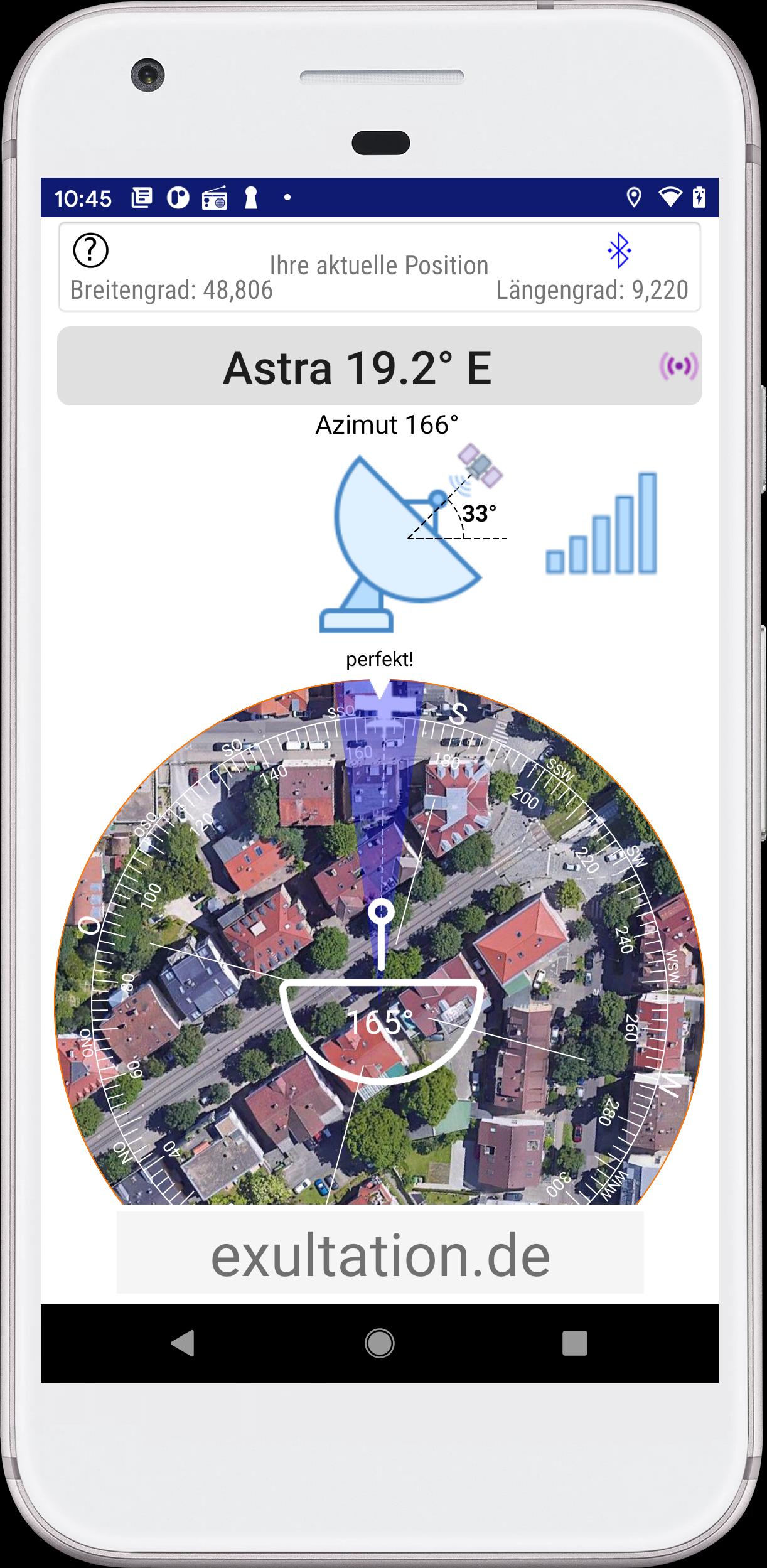 Satellite Finder für Android - APK herunterladen