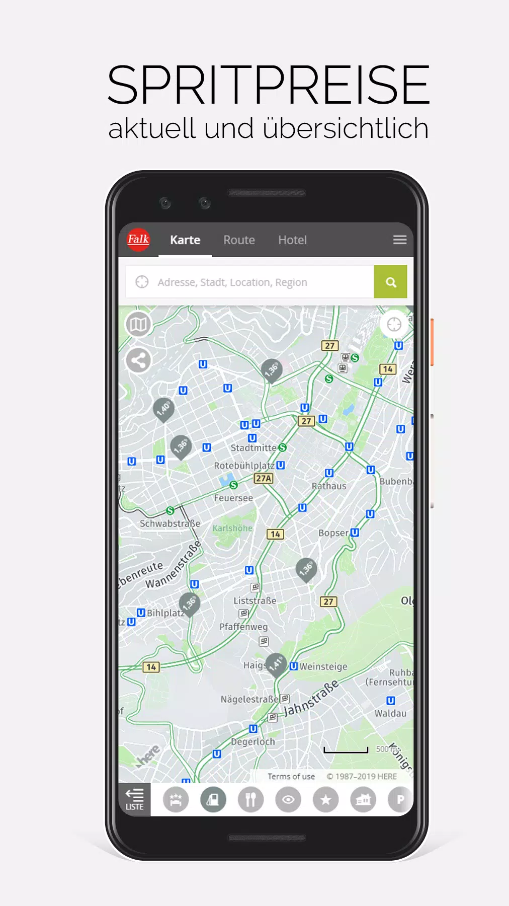 Falk Maps für Android - APK herunterladen
