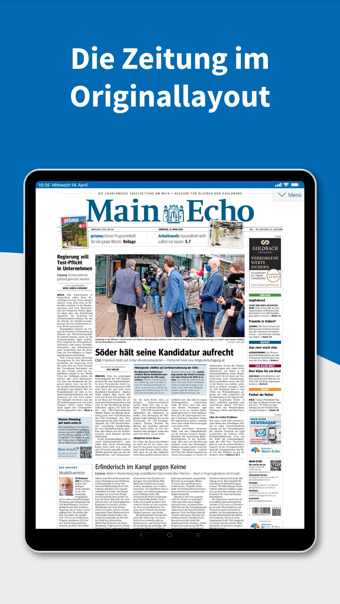 Main-Echo E-PAPER for Android - APK Download