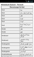 Dictionnaire Allemand-Persan Affiche