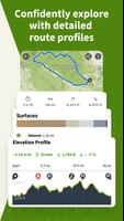برنامه‌نما komoot - hike, bike & run عکس از صفحه