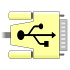 Serial USB Terminal Zeichen