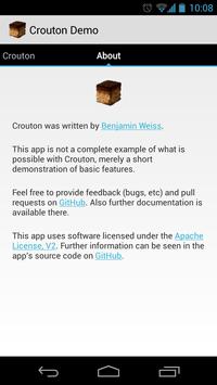 Crouton Demo 截图 3