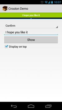Crouton Demo 截图 1