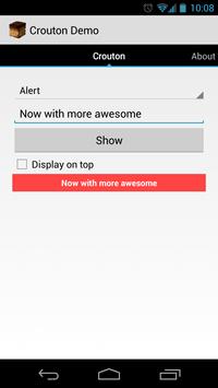 Crouton Demo 截图 2