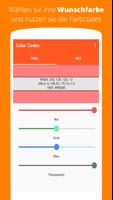 Color Codes - Farbcodes plakat