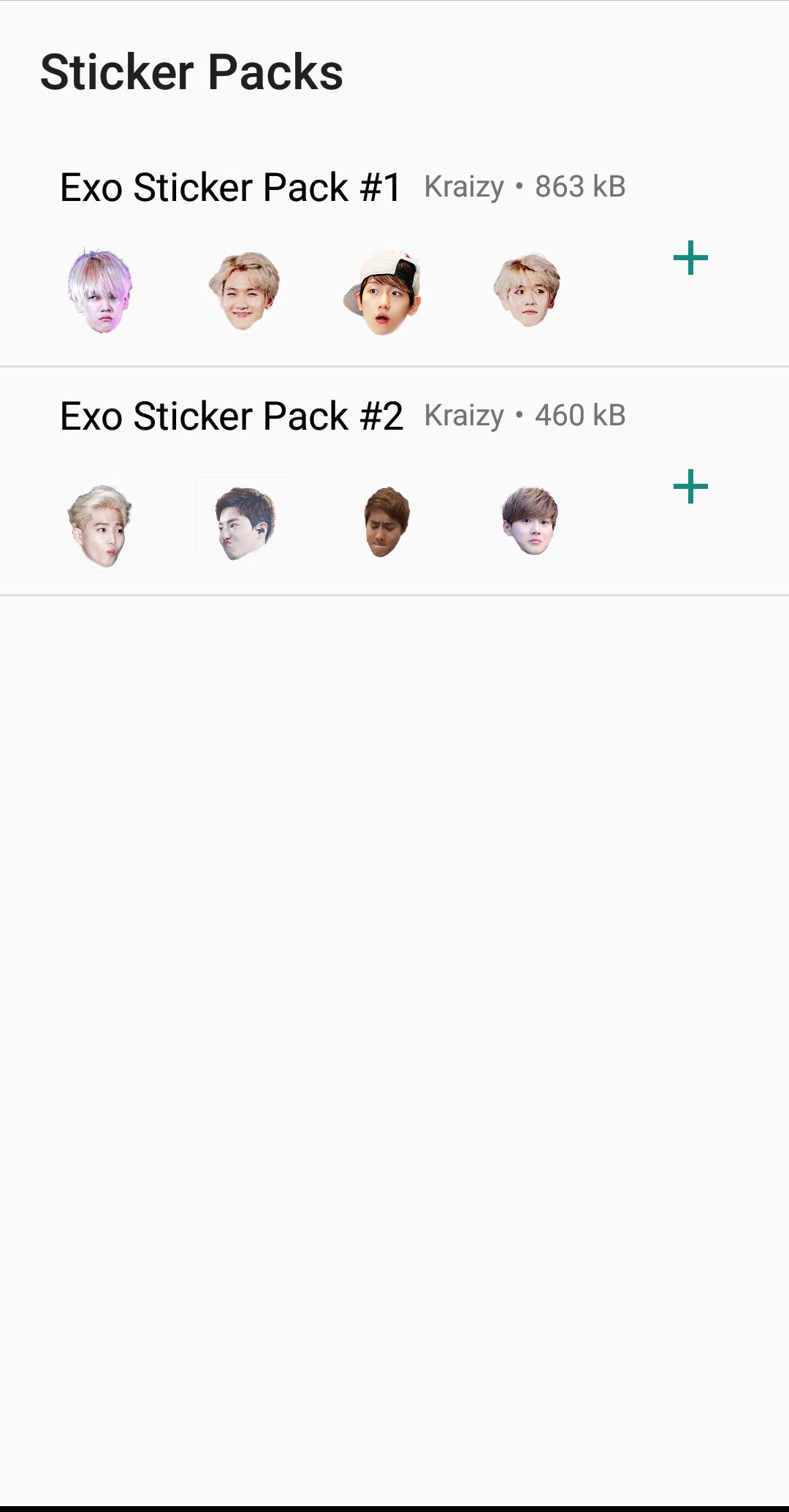Exo Whatsapp Sticker Kpop For Android Apk Download