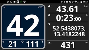 Easy Speedometer Pro captura de pantalla 3