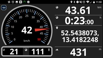 Easy Speedometer Pro تصوير الشاشة 1