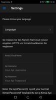 Kimai 2 CLOUD EDITION Offline Zeiterfassung Plakat