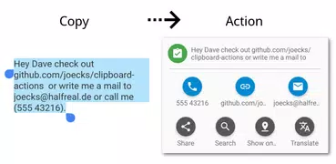 Clipboard Actions & Notes