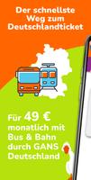 Deutschlandticket App Poster
