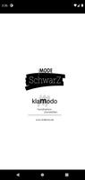 Mode SchwarZ Kunden App Plakat