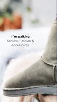 I’m walking – Schuhe & Fashion Affiche