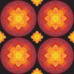 Boho Mandala Hintergründe