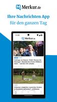 Merkur.de: Die Nachrichten App Plakat