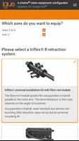 e-chains® robot equipment configurator capture d'écran 1