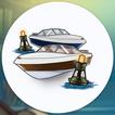 Büffeln Bootsscheine