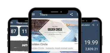 Iceland App Guide, Map & Tours