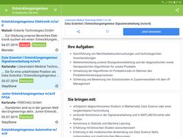 Jobs & Jobsuche mit JOBworld capture d'écran 2