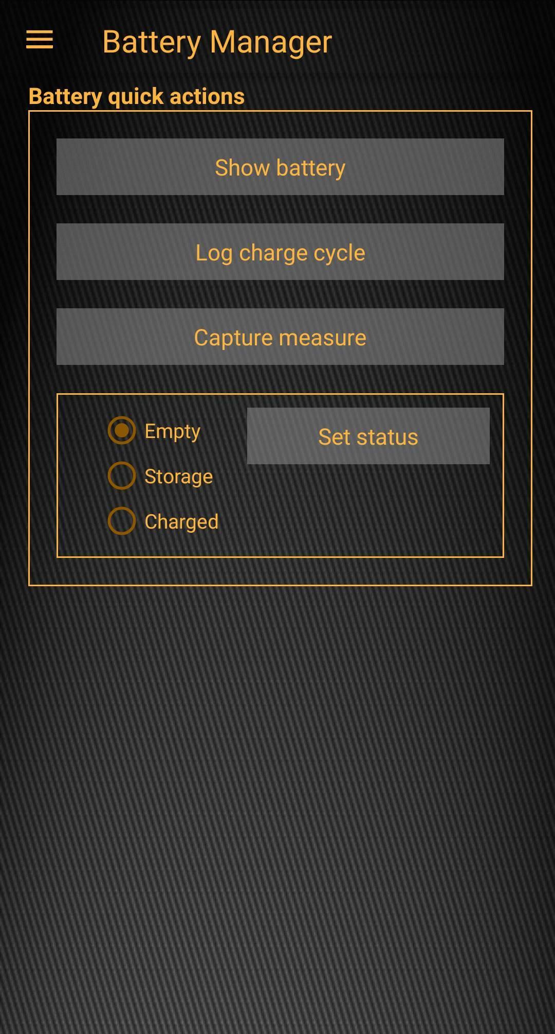 Battery manager