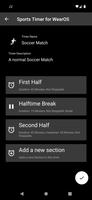 Sports Timer for Wear OS capture d'écran 1