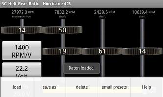 RC-Heli-Gear-Ratio capture d'écran 2