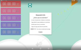 Cronómetro captura de pantalla 1