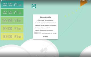 Cronómetro captura de pantalla 2