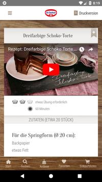 Dr. Oetker Rezeptideen 截图 1