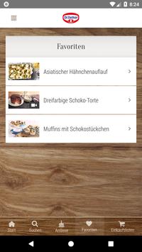 Dr. Oetker Rezeptideen 截图 5