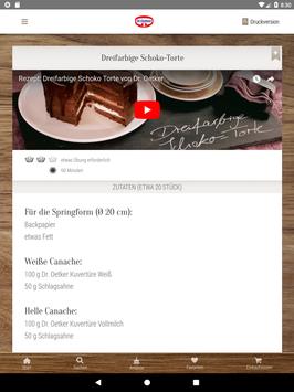 Dr. Oetker Rezeptideen 截图 7